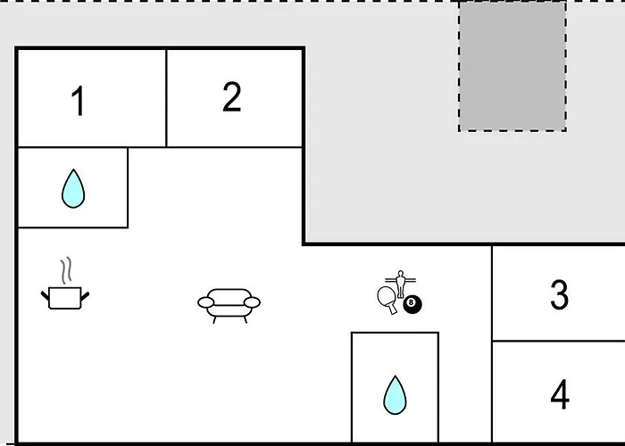 Feriehus Amazing In With Kitchen *